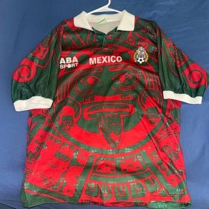 Mexico Jersey Retro 1998 Soccer Jersey